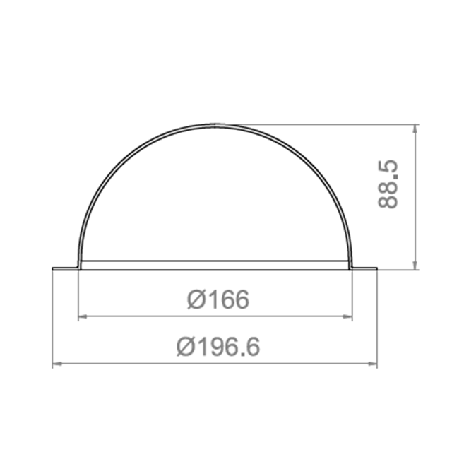 6.5 inch Dome Cover
